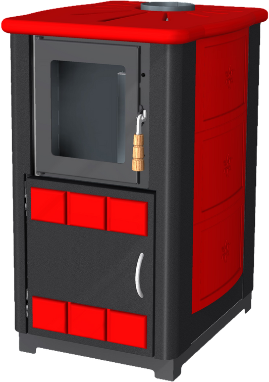 ALICE 13/21 KW - Termostufa a Legna⭐⭐⭐⭐