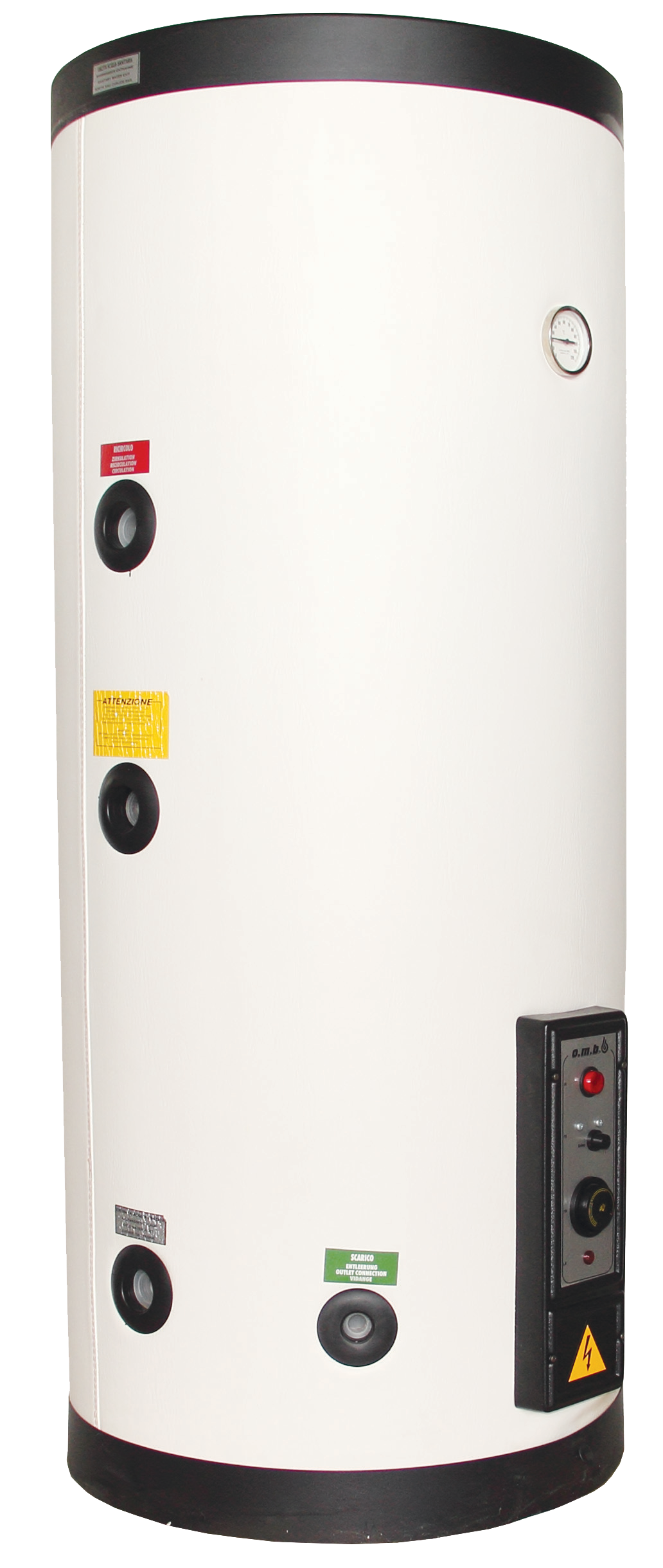 BE/S - Scaldacqua a basamento termo-elettrico per la produzione di Acqua Calda Sanitaria